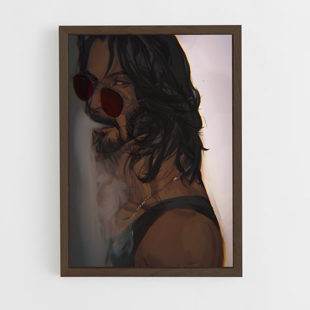 Poster Cyberpunk Vision (vue 5)